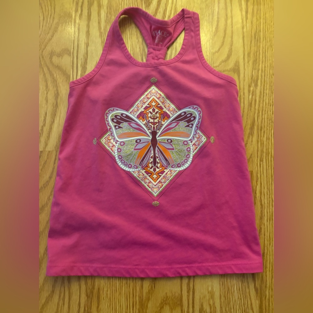 Girls butter fly top!